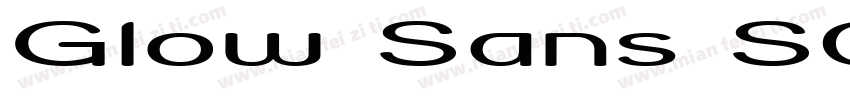 Glow Sans SC Extend字体转换